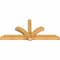 Ekena Millwork Redmond Rough Sawn Timber Gable Bracket, Western Red Cedar, 96"W x 44"H x 6"D x 6"F, 11/12 Pitch GBW096X44X0606RED00RWR - alternate 5
